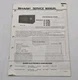 OEM Sharp Service Manual for Microwave Oven R-4E80 R-4A80 R-4P60 R-4P80 VTG