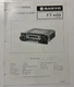 Sanyo.Aug.78/ FT489 Car Stereo Player Service Manual 