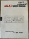Akai GX-F60R Stereo Cassette Deck Original Service Repair Manual