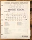 Yamaha A-560 Amplifier  Service Manual *Original*