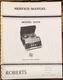 Roberts Model 610X 610 X  Tape Recorder  Service Manual *Original*