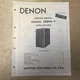 Original Denon Service Manual for the DSW-1 Super Woofer Speaker Owner/User