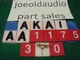 AKAI AA-1175 Receiver Dial Pointer. Tested. Parting Out Entire AA-1175.