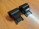 2x DENON DP 31 F DP-31F DP-31 F - Turntable Dust Cover Hinge Hinges LID