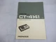 Pioneer CT-4141 tape Deck Owners Manual original