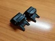2x SANSUI SR-333 ZIPPERS HOOD COVER HINGE HINGES DUST COVER TURNTABLE