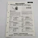 OEM Sharp QT-40GR/GB QT-41GR/GB Portable Cassette Recorder Service Manual VTG