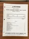 Mitsubishi M-C6010 CD Player Service Manual *Original*