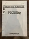 PIONEER TX-9500 TX9500 TUNER Service Manual **ORIGINAL**