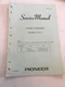 Pioneer SA-500A Stereo Amplifier ORIGINAL  SERVICE MANUAL