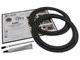 Fisher XP-6, XP-7, XP-65, XP-66, XP-68 10" Speaker Woofer Foam Repair Kit (PAIR)
