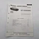 OEM Sharp Service Manual QT-CD25(BK) Portable Boombox CD Player Tape Deck VTG
