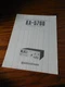 Kenwood KA-5700 Integrated Amplifier Instruction Manual