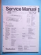 Service manual for Technics SL-PJ2, original
