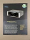 Mcintosh Mcd1000 CD Transport Brochure D-3442