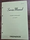 Pioneer PL-41D/FV Turntable Service Manual - OEM