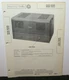 SAMS PHOTOFACT SERVICE MANUAL 87-4 DAVID BOGEN TUBE AMPLIFIER HO125