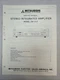 Vintage Mitsubishi Service Manual Model Number DA-U12