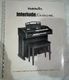 Baldwin Interlude with Fun Machine Organ Model 127W Manual Instruction Guide