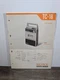 Sony TC-18  Portable Cassette Player Service Manual Original Paperwork Vintage 