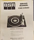 BSR C142/C142A3 Turntable Service Manual