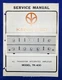 Original Kenwood TK-400 / Integrated Amplifier Service Manual