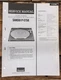Sansui P-E750 Record Player / Turntable  Service Manual *Original*