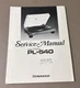 Pioneer PL 540 Turntable Service Manual D-196
