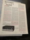 Vintage McINTOSH MR67 Tuner AUDIO magazine 1964 Reprint Article