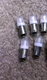 Vintage Fisher  X-1000 tube master control amplifier front panel LED lamps.