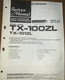 PIONEER TX-100ZL 101ZL Stereo Tuner Service Manual HSQ