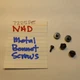 📈 NAD ⚡️ METAL BONNET SCREWS ⚡️ 7225 PE STEREO RECEIVER