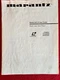 Vintage 1990s Marantz Original User's Guide for the LV510 Laser Disc Player