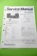 Service Manual Instructions For Technics RS-CH700, ORIGINAL