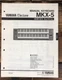 Yamaha MKX-5 Keyboard Service Manual *Original*