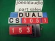 Dual Turntable CS-505-1 Switch Plate Board Top Cover. Parting Out  CS-505-1