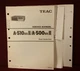 Original TEAC Service Manual Stereo Cassette Deck Model A-510MK II /A-500MK II