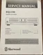 Sherwood EQ-1330 Graphic Equalizer Original Service Repair Manual