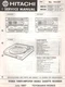 Hitachi - MD18/MD28 Cassette Receiver - Original Service Manual