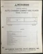 MITSUBISHI M-C6010 CD Player Service Manual Original