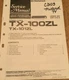 Pioneer TX-100ZL TX-101ZL Stereo Tuner Original Service Repair Manual