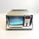 VTG Portable Black & White TV Television 685-1035 Panasonic 7A02 Works