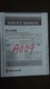 sherwood ds-1630r service manual repair stereo cassette deck tape player book