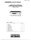 Service Manual Guide For Onkyo A-7090