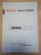 Akai Service Manual/Parts List~UC-S4/J Tuner~Original~Repair