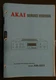AKAI am u03 Service Manual original Repair book stereo