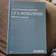 Owner's Manual for Casio Graphic Calculator CFX-9850G/9950G
