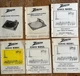 6-ZENITH  Record Changer Service Manuals +4 More. 1962-63-64 Stereo Hi-FI Binder