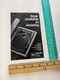Vintage Clipping - 505-2 turntable photo Dual Adcom Small Print Ad 1985 80's