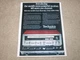 Technics SA-5760 Receiver Ad, 1 page, Article, Specs, Color